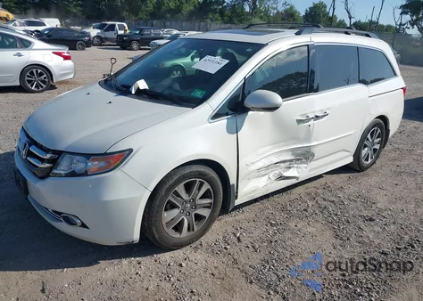 2016 Honda Odyssey Touring/Touring Elite из США, поврежденный, VIN 5FNRL5H9XGB147386